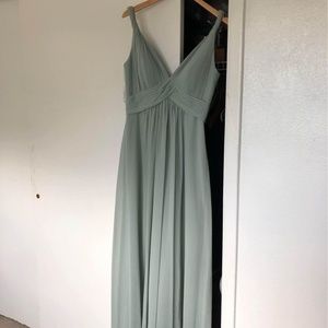 Azazie Maren gown (Agave, size 10)